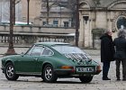 Porsche 911  Porsche 911, traversée de Paris, 7 janvier 2018