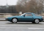 Porsche 928  Porsche 928, traversée de Paris, 7 janvier 2018