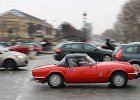 Triumph Spitfire  Triumph Spitfire, traversée de Paris, 7 janvier 2018