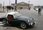 Triumph TR3  Triumph TR3, traversée de Paris, 7 janvier 2018