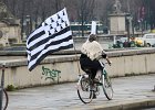 Vélo Bretagne  Vélo Bretagne, Fiat 124 sport, traversée de Paris, 7 janvier 2018