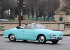 Volkswagen Karmann cabriolet  Volkswagen Karmann cabriolet, traversée de Paris, 7 janvier 2018