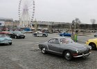 Volkswagen Karmann  Volkswagen Karmann, traversée de Paris, 7 janvier 2018
