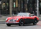 Austin-Healey 3000 Mk2  Austin-Healey 3000 Mk2, Traversée de Paris hivernale 31 janvier 2021