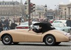 Jaguar XK120  Jaguar XK120, Traversée de Paris hivernale 31 janvier 2021