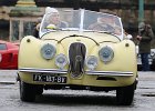 Jaguar XK120  Jaguar XK120, Traversée de Paris hivernale 31 janvier 2021