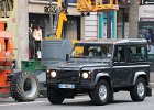 Land Rover Defender III TD5 2003  Land Rover Defender III TD5 2003, Traversée de Paris hivernale 31 janvier 2021