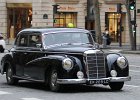 Mercedes 300 1953  Mercedes 300 1953, Traversée de Paris hivernale 31 janvier 2021