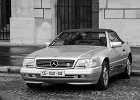 Mercedes 320 SL 1996  Mercedes 320 SL 1996, Traversée de Paris hivernale 31 janvier 2021