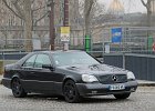 Mercedes 500 classe S coupé 1995  Mercedes 500 classe S coupé 1995, Traversée de Paris hivernale 31 janvier 2021