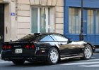 Chevrolet Corvette C4 1986  Chevrolet Corvette C4 1986, Traversée de Paris hivernale 15 janvier 2023