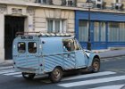 Citroën 2cv fourgonnette  Citroën 2cv fourgonnette, Traversée de Paris hivernale 15 janvier 2023