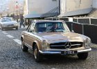 Mercedes 280 SL 1969  Mercedes 280 SL 1969, Traversée de Paris hivernale 15 janvier 2023