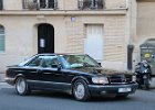 Mercedes 560 SEC 1989  Mercedes 560 SEC 1989, Traversée de Paris hivernale 15 janvier 2023