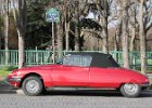 Citroën DS cabriolet US  Citroën DS cabriolet US, Traversée de Paris hivernale 15 janvier 2023