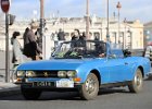 Peugeot 504 cabriolet 1973  Peugeot 504 cabriolet 1973, Traversée de Paris hivernale 15 janvier 2023