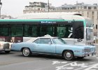 Cadillac Eldorado 1975  Cadillac Eldorado 1975, Traversée de Paris hivernale 12 janvier 2025