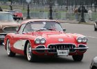 Chevrolet Corvette C1 1958  Chevrolet Corvette C1 1958, Traversée de Paris hivernale 12 janvier 2025