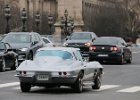 Chevrolet Corvette C2 1965  Chevrolet Corvette C2 1965, Traversée de Paris hivernale 12 janvier 2025