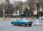 Ford Mustang cabriolet 1968  Ford Mustang cabriolet 1968, Traversée de Paris hivernale 12 janvier 2025