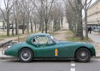 Jaguar XK120 1954  Jaguar XK120 1954, Traversée de Paris hivernale 12 janvier 2025