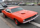 Plymouth Cuda  Plymouth Cuda, Traversée de Paris hivernale 12 janvier 2025