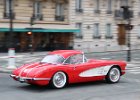 Chevrolet Corvette 1958, Traversée de Paris hivernale, 25 janvier 2026