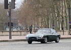 Jaguar E-type coupé, Traversée de Paris hivernale, 25 janvier 2026