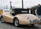 Jaguar XK120 1954, Traversée de Paris hivernale, 25 janvier 2026