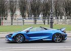 McLaren 765LT spider 2023, Traversée de Paris hivernale, 25 janvier 2026
