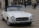 Mercedes 190 SL, Traversée de Paris hivernale, 25 janvier 2026