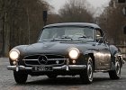 Mercedes 190 SL, Traversée de Paris hivernale, 25 janvier 2026