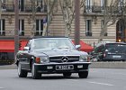 Mercedes 280 SL 1985, Traversée de Paris hivernale, 25 janvier 2026