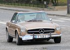 Mercedes 280 SL, Traversée de Paris hivernale, 25 janvier 2026