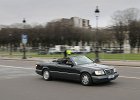 Mercedes 320 classe E cabriolet 1995, Traversée de Paris hivernale, 25 janvier 2026