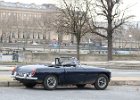 MG MGB 1967, Traversée de Paris hivernale, 25 janvier 2026